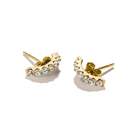 Thomas Sabo Stud Earrings With White Zirconia