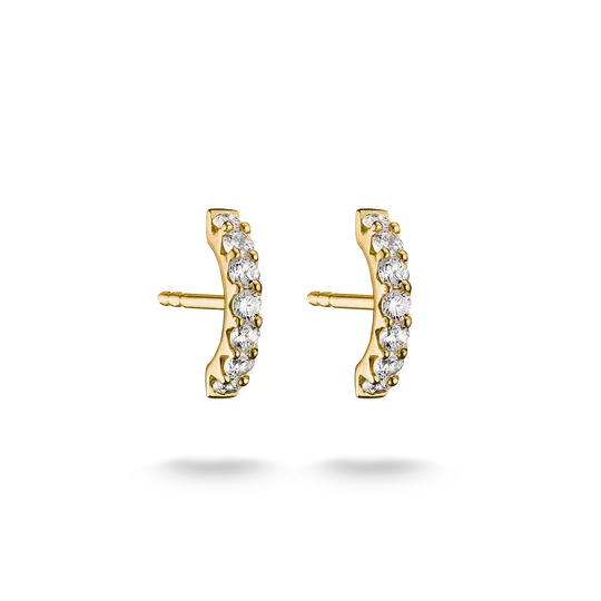 Thomas Sabo Stud Earrings With White Zirconia