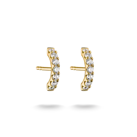 Thomas Sabo Stud Earrings With White Zirconia