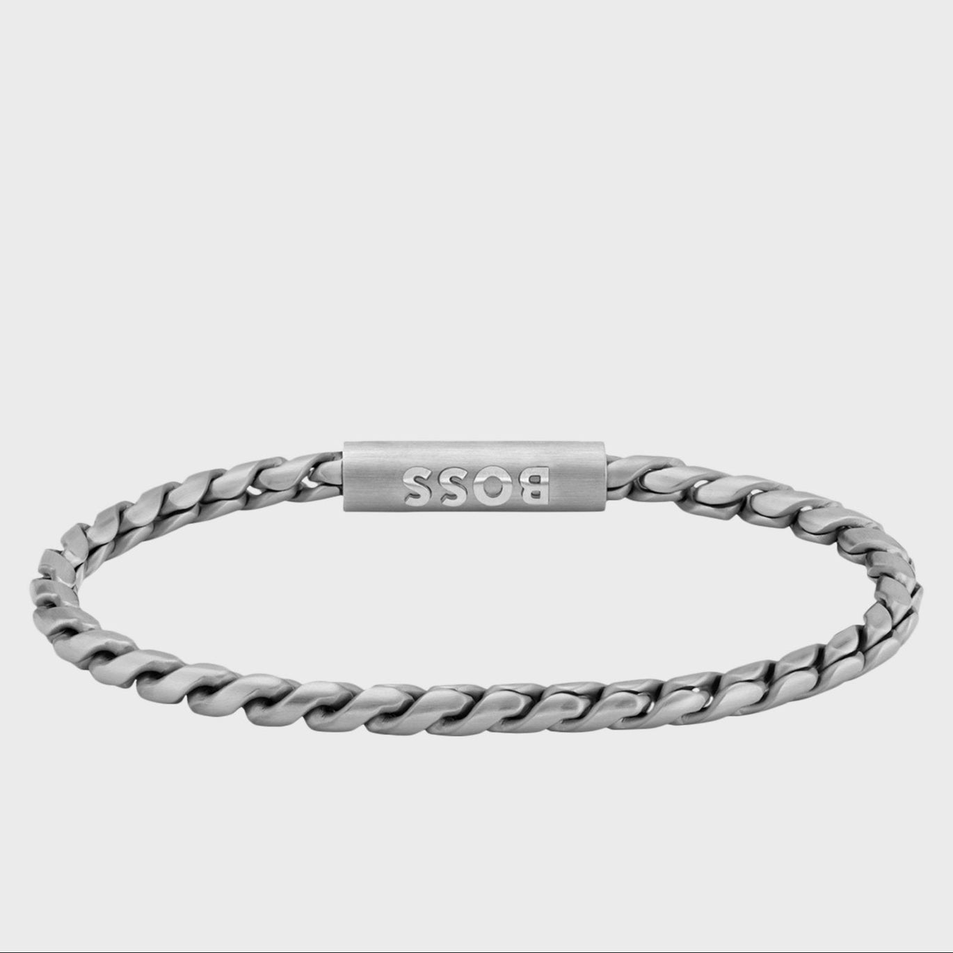 BOSS Doran Stainless Steel Mens Bracelet