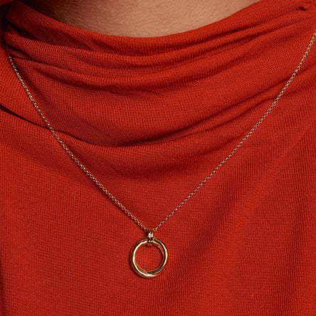 Hot Diamonds X Golden Edit Aura Pendant