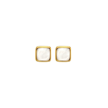 HDXGEM Square Earrings - Mother of Pearl