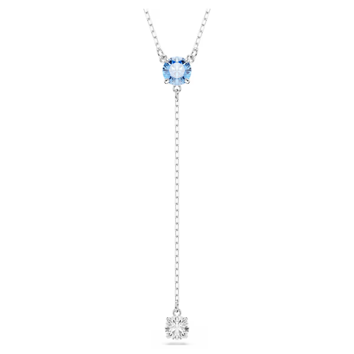 Swarovski Stilla Blue Attract Y Necklace
