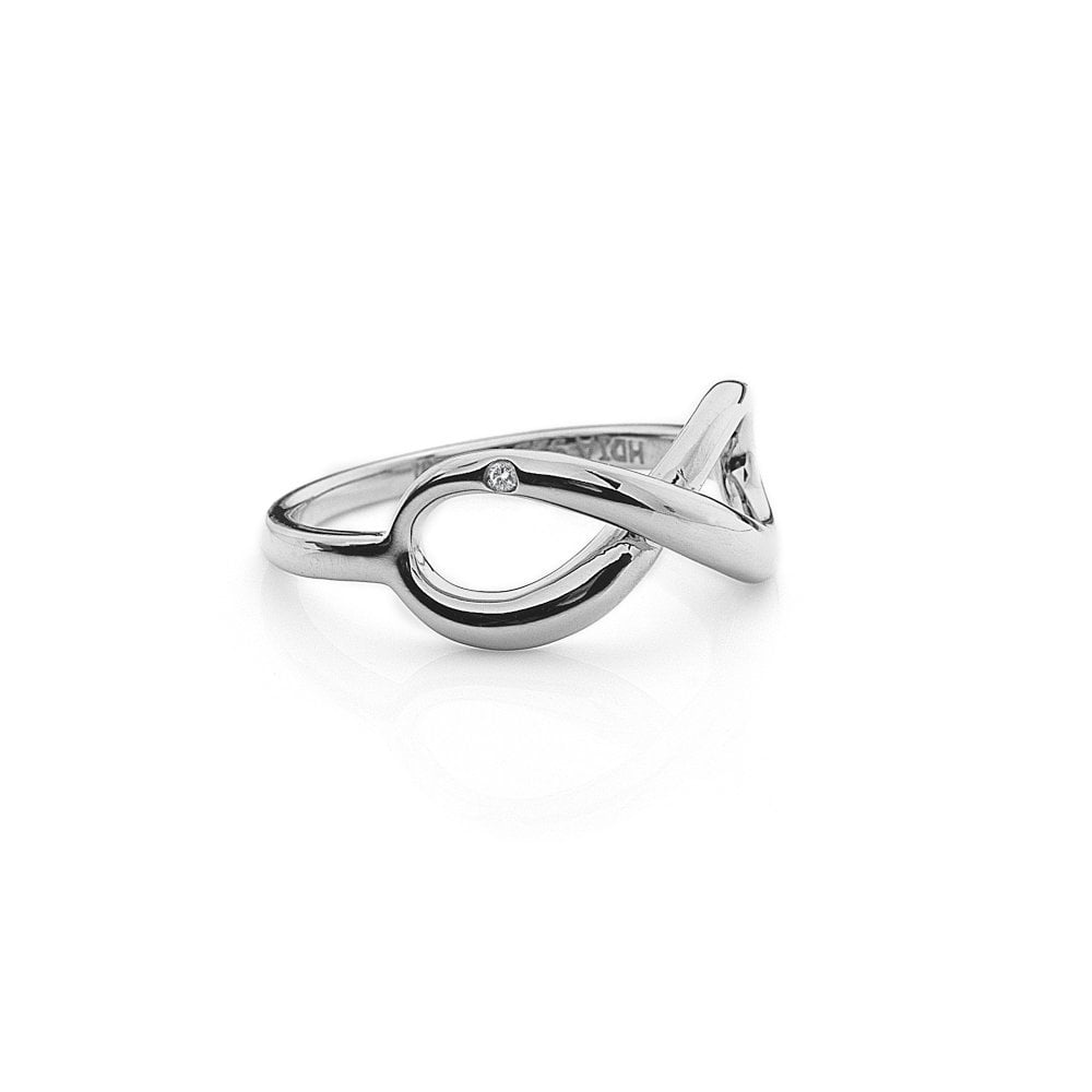 Hot Diamonds Silver Infinity Ring