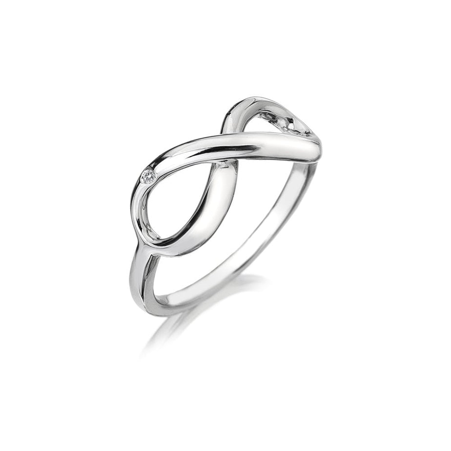 Hot Diamonds Silver Infinity Ring