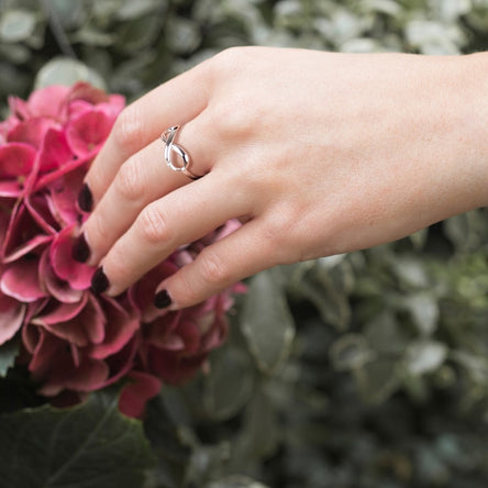 Hot Diamonds Silver Infinity Ring