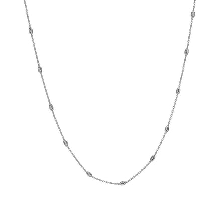 Hot Diamonds Intermittent Oval Chain