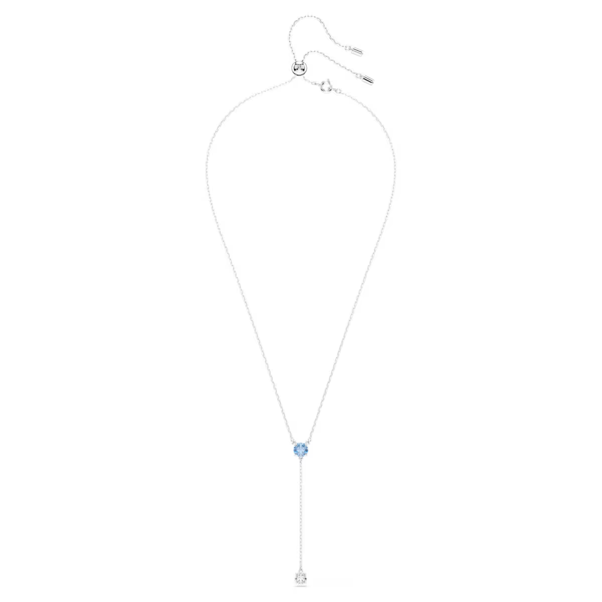 Swarovski Stilla Blue Attract Y Necklace