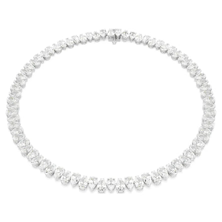 Swarovski Matrix Necklace Pear Cut