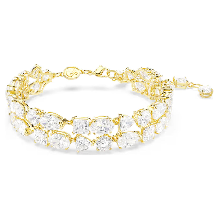 Swarovski Gold Tone Mesmera Bracelet