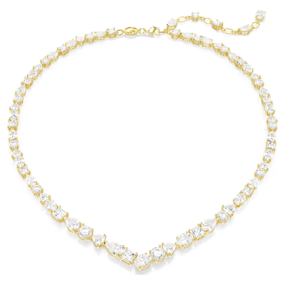 Swarovski Gold Tone Mesmera Necklace