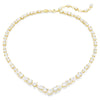 Swarovski Gold Tone Mesmera Necklace