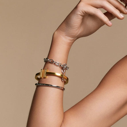 Hot Diamonds Much Loved Slim Silver Bangle