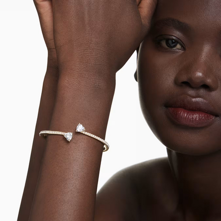 Swarovski Mesmera Attract Gold Bangle