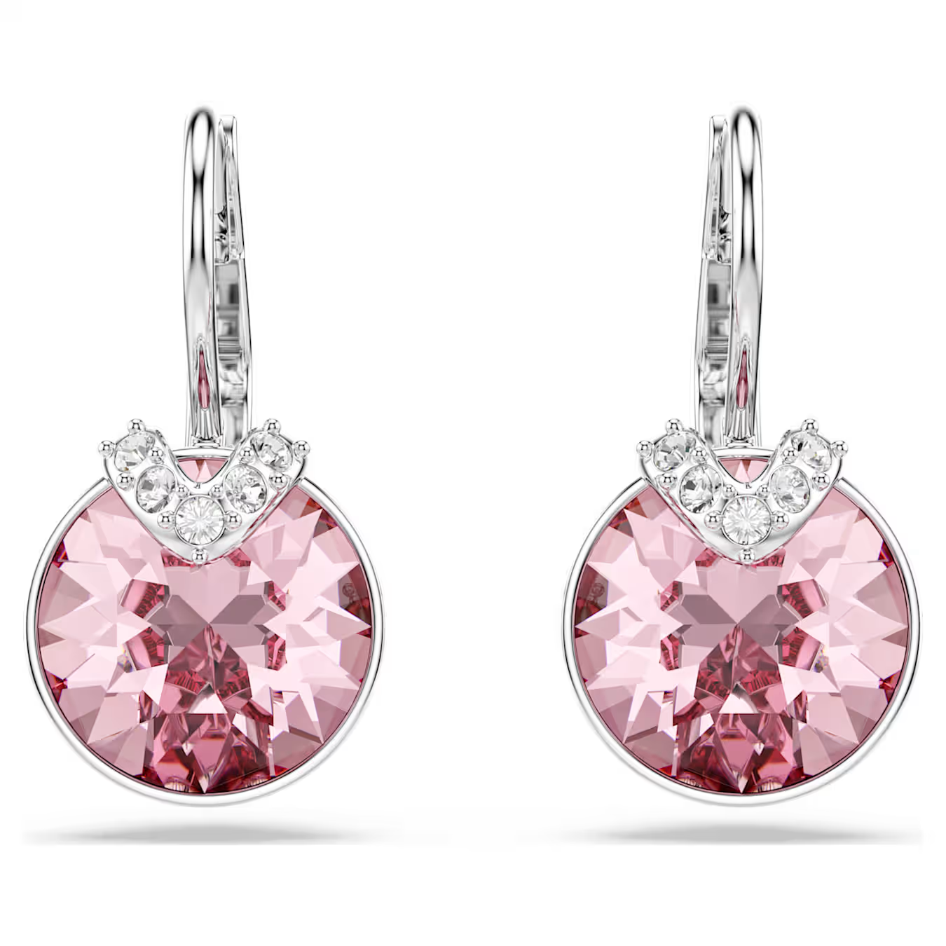 Swarovski Bella V Pink Drop Earrings