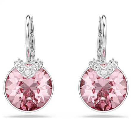 Swarovski Bella V Pink Drop Earrings