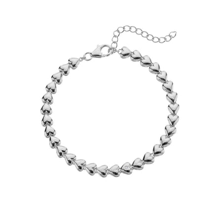 Hot Diamonds Silver Serenity Heart Bracelet