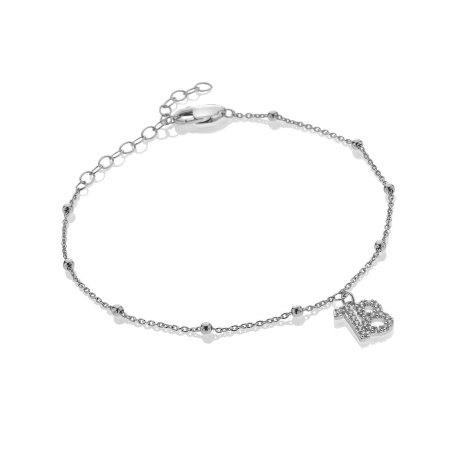 Hot Diamonds Silver Whisper 18th Birthday Bracelet