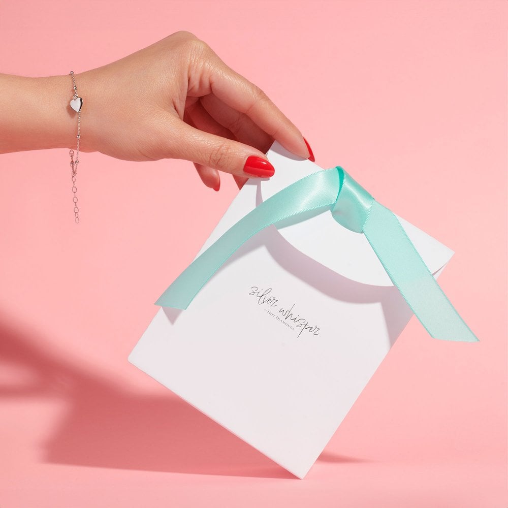 Hot Diamonds Silver Whisper Sister Bracelet