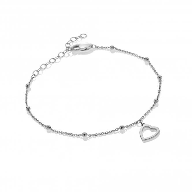 Hot Diamonds Silver Whisper I Love You Bracelet