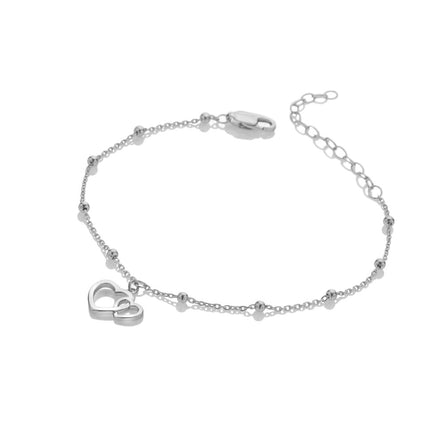 Hot Diamonds Silver Whisper Sister Bracelet