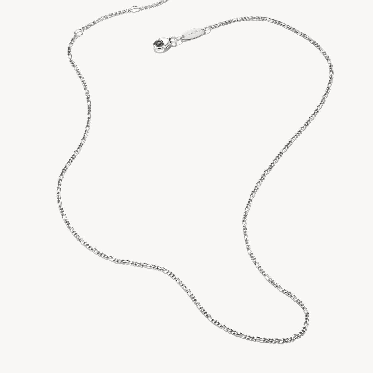 Thomas Sabo Silver Figaro Chain 45cm