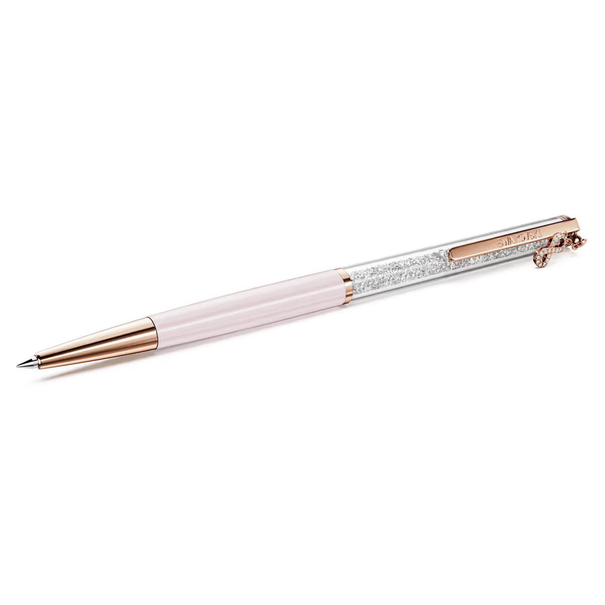 Swarovski Crystalline Silk Rose Gold Ballpoint Pen