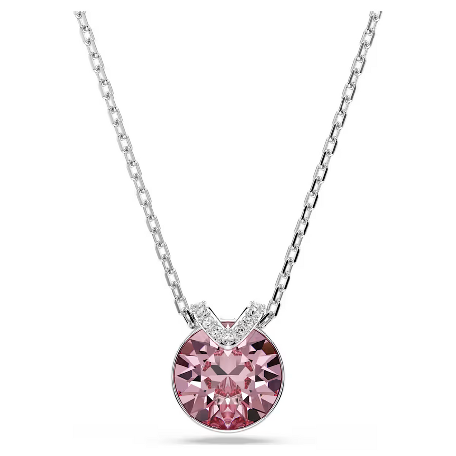 Swarovski Bella Pink V Necklace