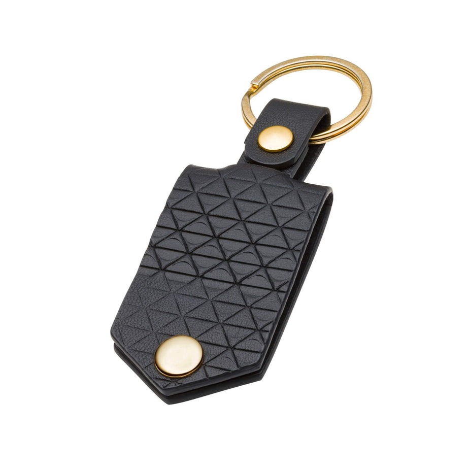 Fred Bennett Patterned Leather Key Chain