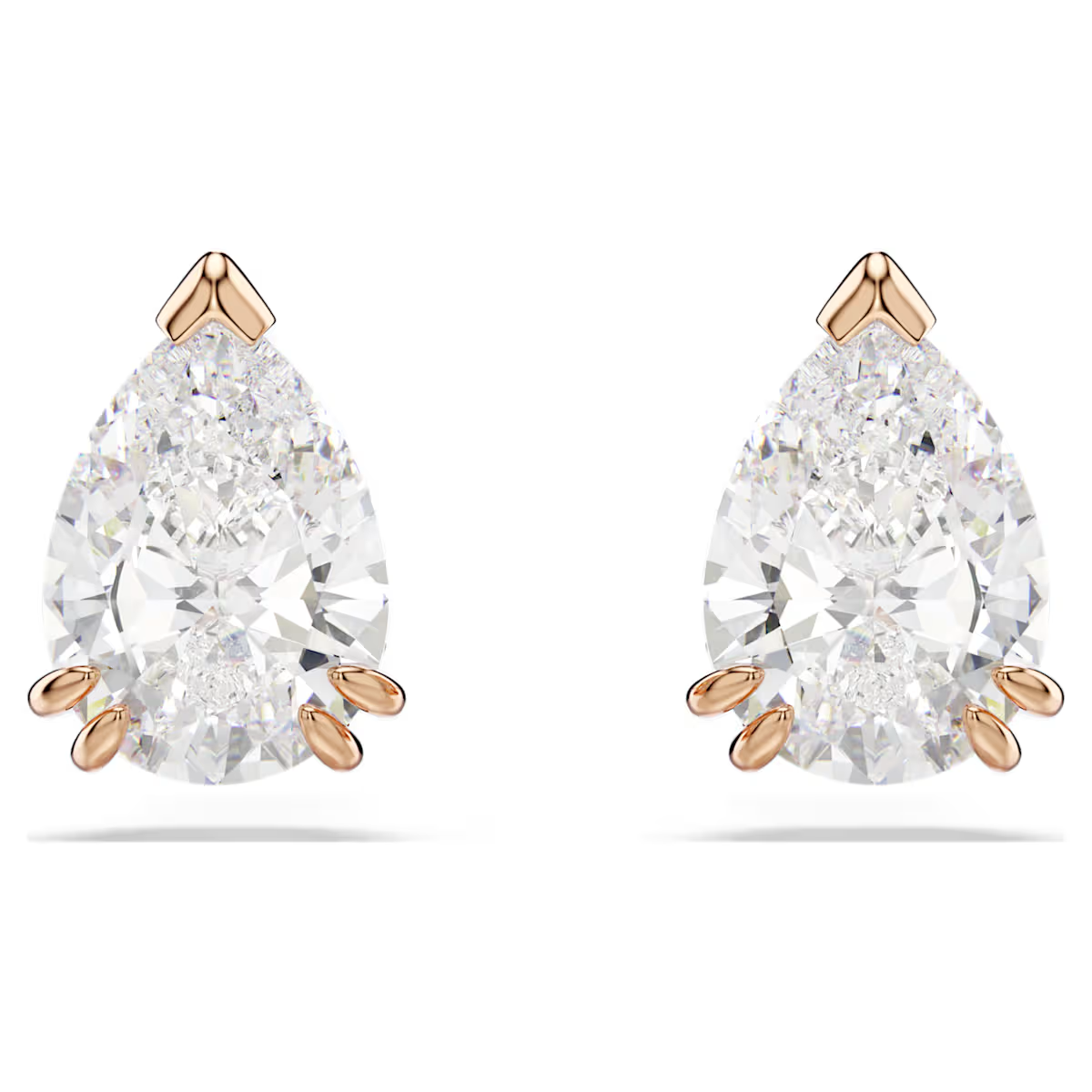 Swarovski Stilla Rose Gold Stud Earrings
