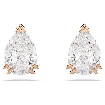 Swarovski Stilla Rose Gold Stud Earrings