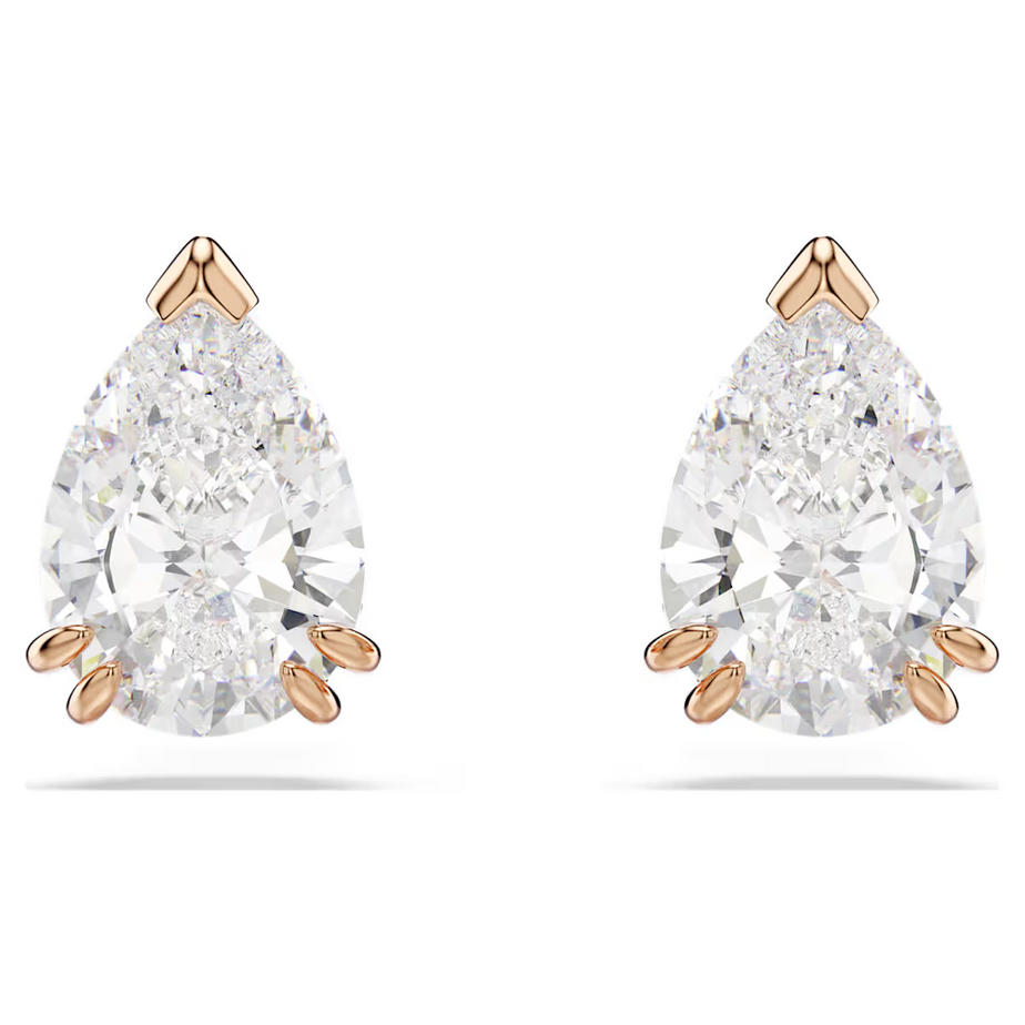 Swarovski Stilla Rose Gold Stud Earrings