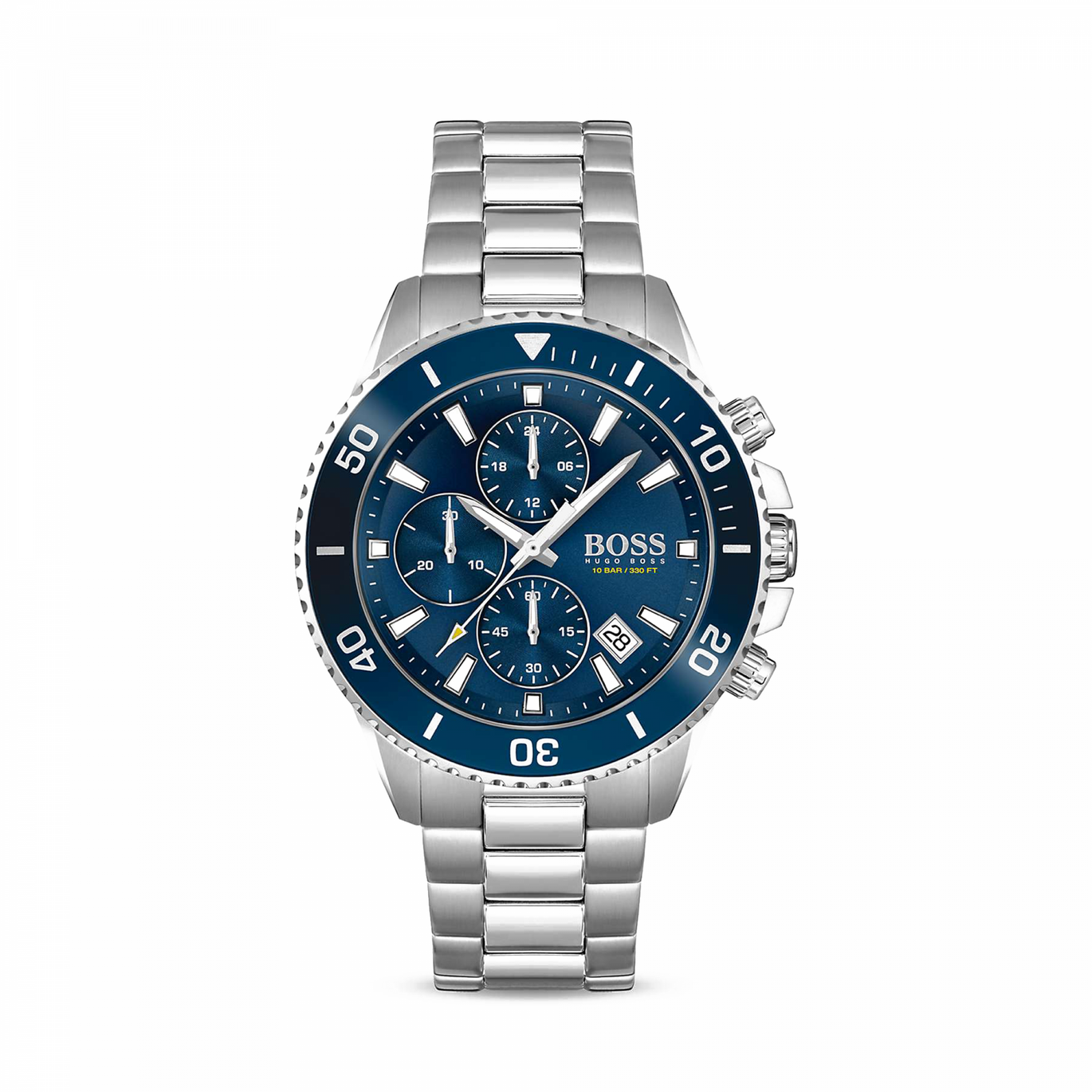 Boss Men's Admiral Chronograph Date Bracelet Strap Watch