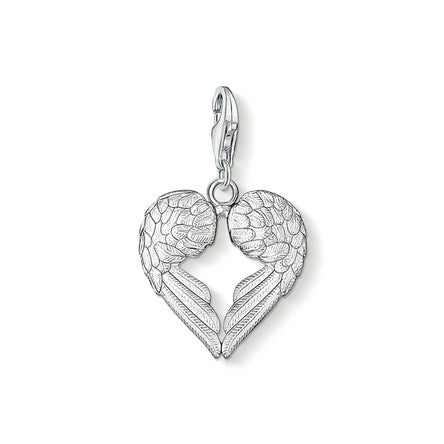 Thomas Sabo Silver Heart Wings Charm
