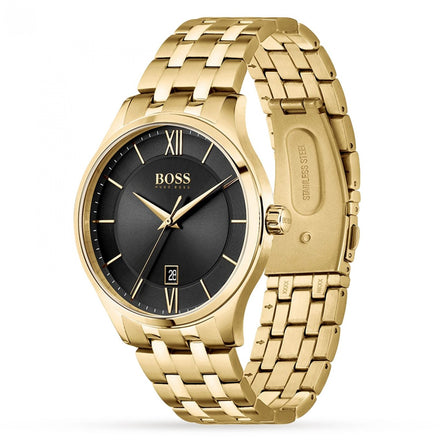 Iced out hugo boss watch store