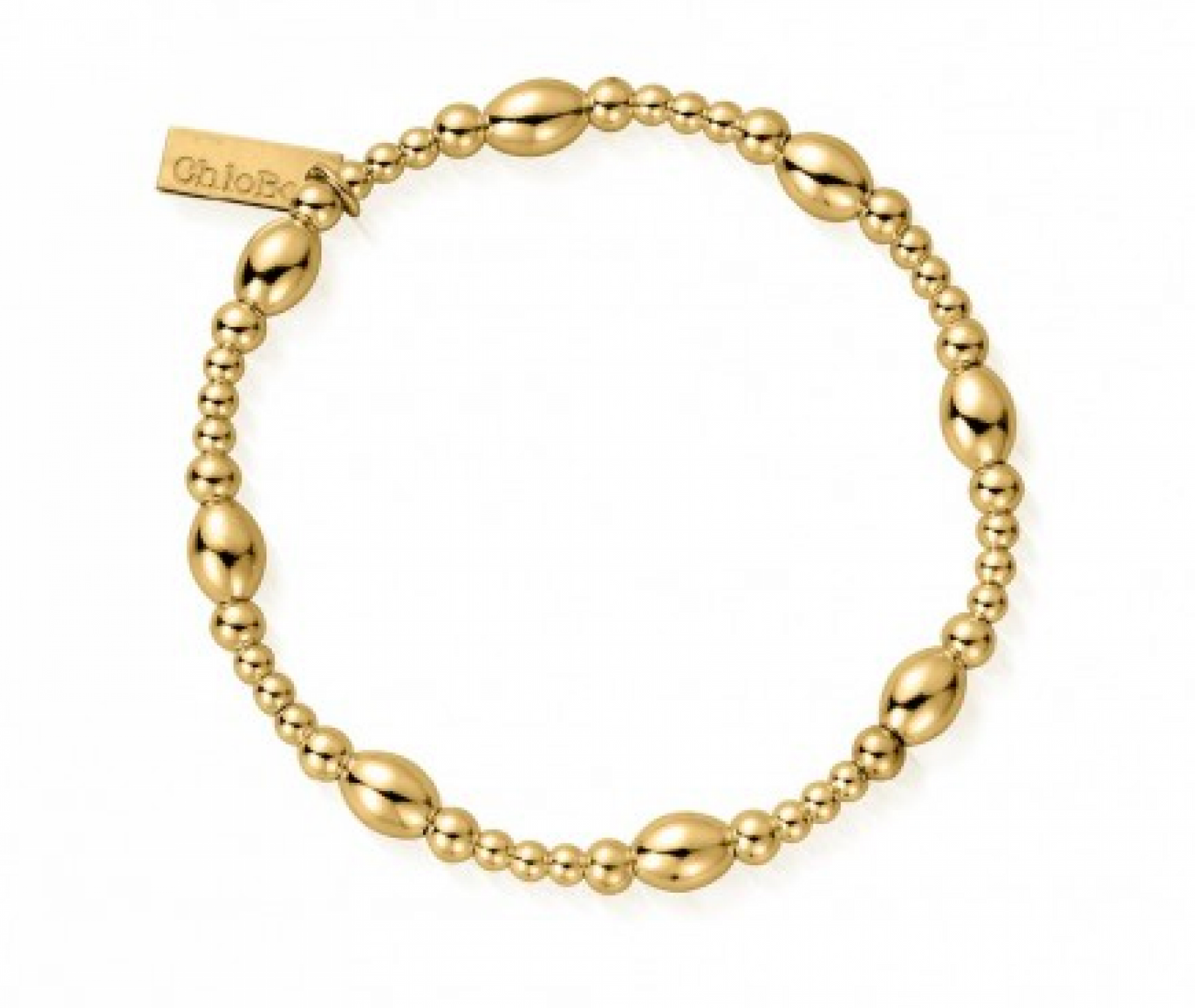 ChloBo Cute Oval Bracelet Gold