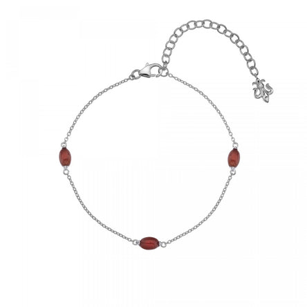 Anaïs Red Carnelian Birthstone Bracelet - July