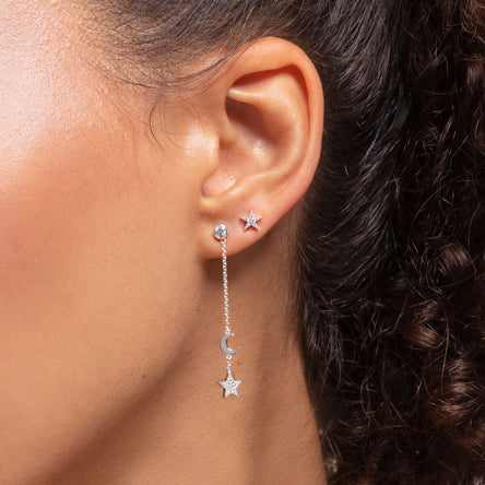 Thomas Sabo Single Ear Stud Star Silver