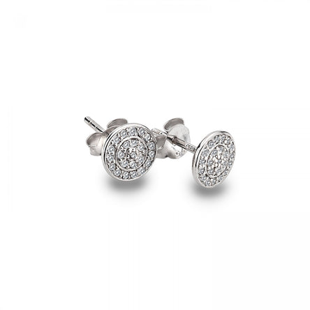 Hot Diamonds Silver Circle Engaging Earrings
