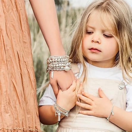 ChloBo Children's Cute Angel Charm Bracelet