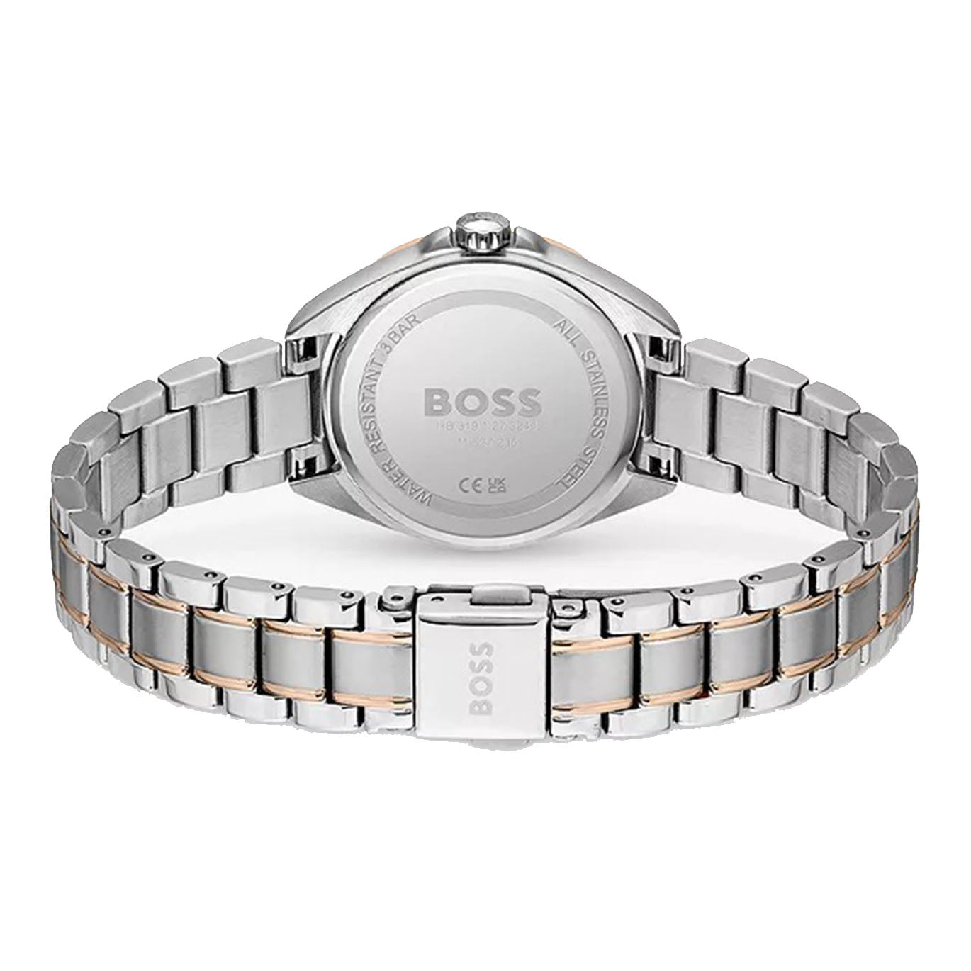 Boss Ladies Felina Two Tone Bracelet Strap Watch