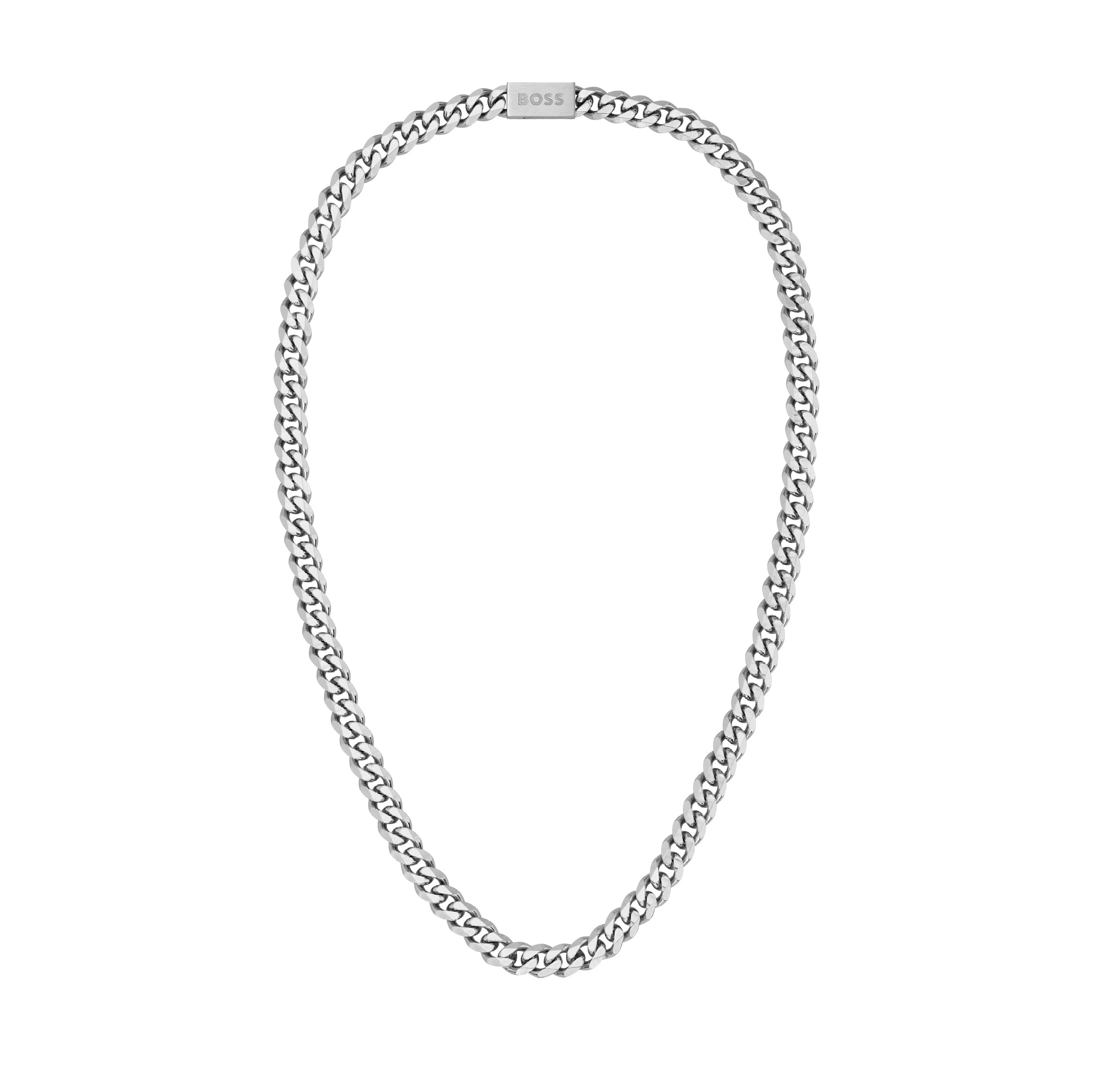 Boss Stainless-Steel Chain-Link Necklace
