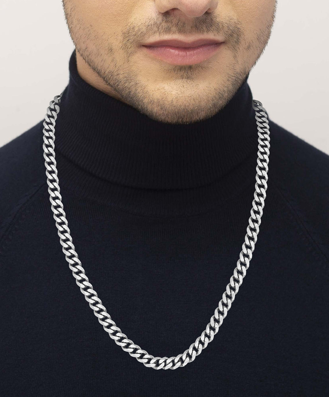 Boss Stainless-Steel Chain-Link Necklace