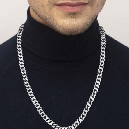 Boss Stainless-Steel Chain-Link Necklace
