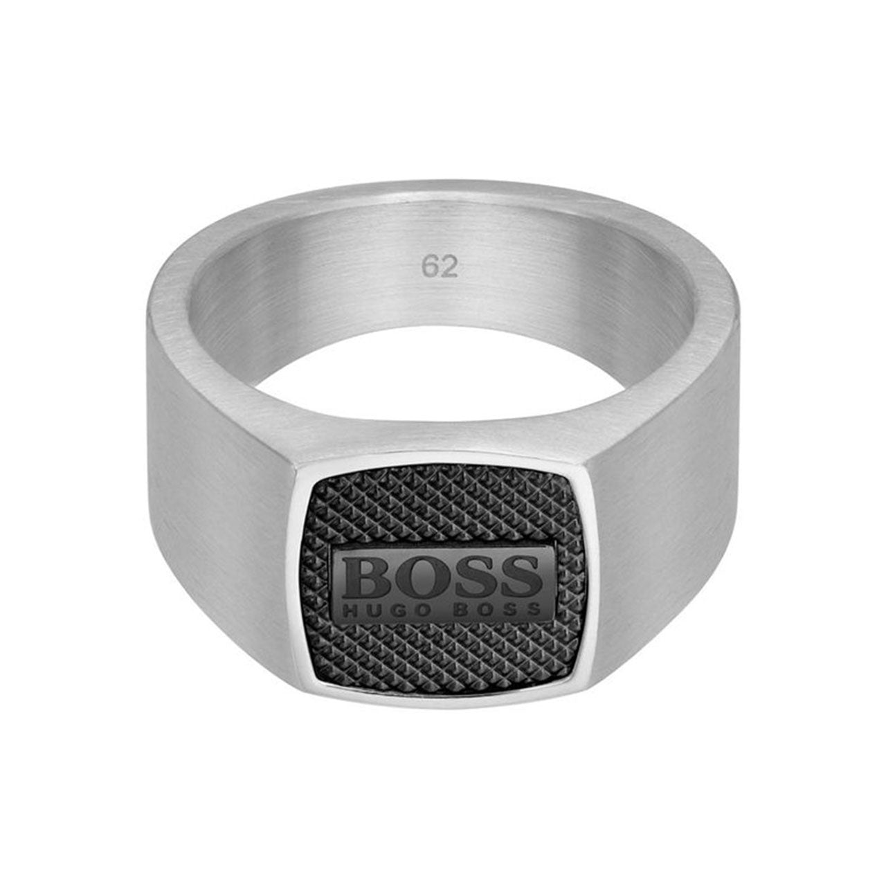 Boss Men's Seal Two Tone Signet Ring