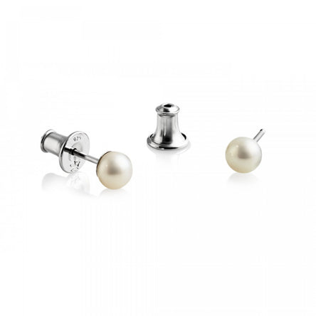 Jersey Pearl Small White Pearl Earrings