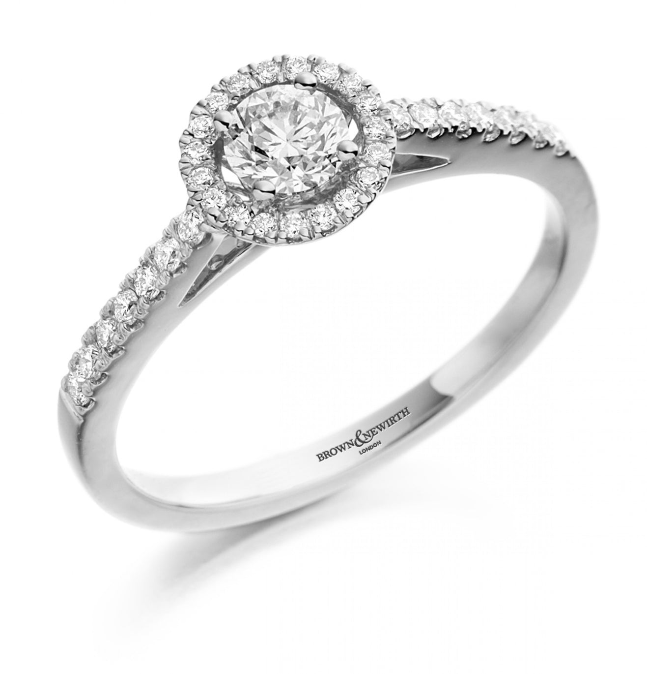 Brown & Newirth First Kiss Diamond Engagement Ring