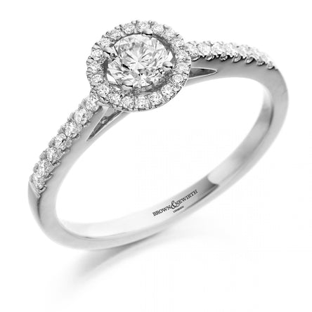 Brown & Newirth First Kiss Diamond Engagement Ring