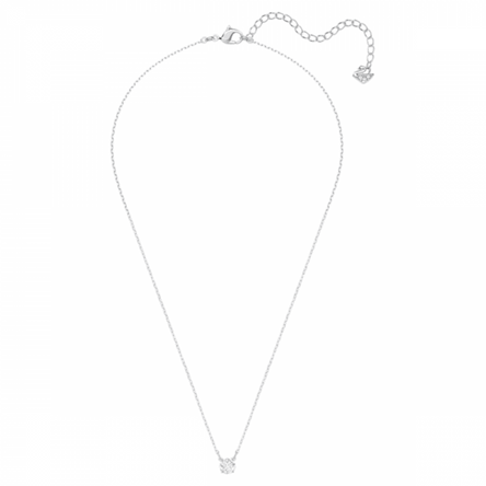 Swarovski Attract Round White Crystal Necklace