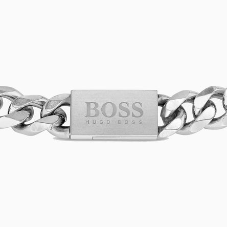 Boss Men's Curb Chain Link Bracelet